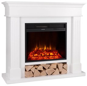 Klarstein LasPilas 1800W 108cm Kominek Elektryczny Dekoracyjny Biały