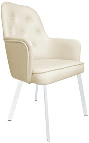 Krzesło SARA noga Profil biała Vega02