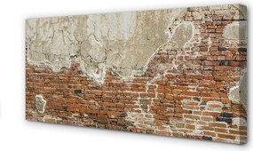 Duży obraz na płótnie Klasyczny Ceglany Mur