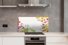 Szklany Panel Zielony Koktajl Szpinakowy