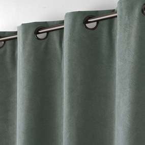 Aksamitna zasłona w kolorze khaki 140x260 cm Olympe – douceur d'intérieur