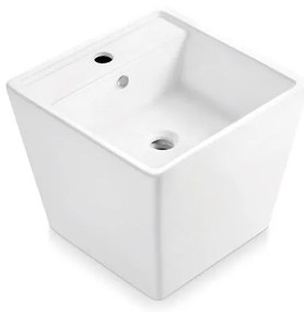 Bathco 4059 - Umywalka nablatowa GENOVA 42x42 cm porcelana/biała