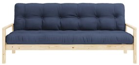 Ciemnoniebieska rozkładana sofa 205 cm Knob – Karup Design