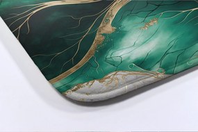 Dywanik do łazienki Dywanik do łazienki Zielony Marmur