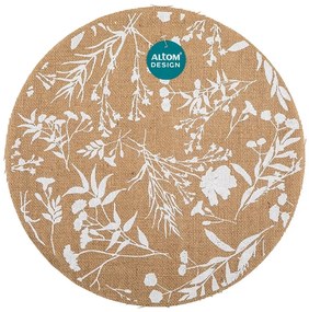 Altom Podkładka jutowa Meadow śr. 38 cm, naturalny