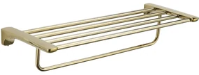Mexen Lea półka na ręcznik, złota - 7026020-50