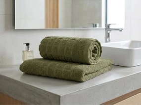 Ręcznik SOFT 50 x 100 cm oliwkowo-zielony, 100% bawełna