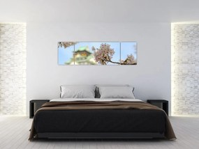 Obraz - Sakura (170x50 cm)