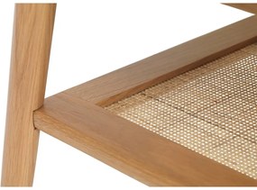 Stolik z blatem w dekorze dębu 60x120 cm Barrali – Unique Furniture