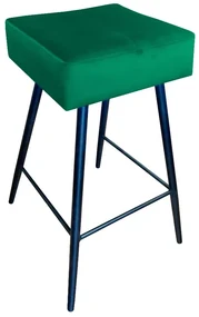 Hoker niski OLIMP VELVET zielony ATOS