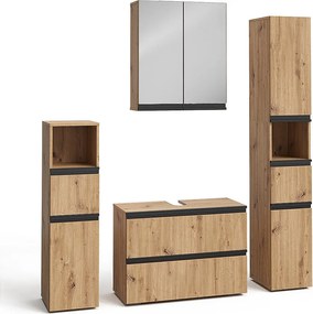 Zestaw mebli łazienkowych rzemieślnik 30x35x112.6 torren