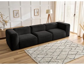 Czarna sofa 345 cm Zephyr – Bobochic Paris