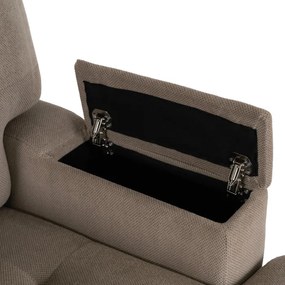 Fotel Wypoczynkowy Sofa NEO Beżowy Tapicerowany Nowoczesny