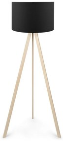 Lampa podłogowa AYD-1521 czarny dąb