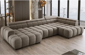 Narożnik BULL XL Prawostronny z elektryczną funkcją regulacji tkanina Eden 04 WERSAL