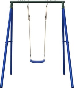 Huśtawka ogrodowa niebieska F0-R90