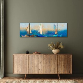 Obraz - Malarstwo krajobrazowe, malarstwo (170x50 cm)