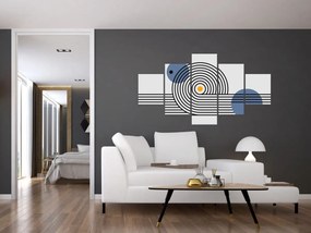 Obraz - Minimalistyczna abstrakcja N⁰1 (125x70 cm)