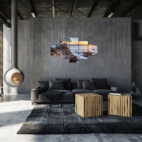 Obraz - Wybrzeże Pacyfiku (125x70 cm)