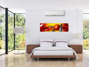 Obraz - Malarstwo ludzkości (170x50 cm)