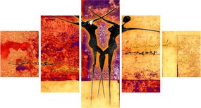 Obraz - Afrykańskie boginie (125x70 cm)