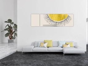 Obraz - Abstrakcyjny obraz plaży N⁰2 (170x50 cm)