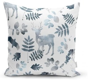 Zestaw 4 świątecznych poszewek na poduszki i bieżnika Minimalist Cushion Covers Christmas Forest