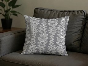 Mikroflanelowa poszewka na poduszkę KAVOLO 40x50 cm, szara