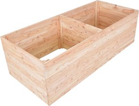 PREMIUM BLUE Podwyższona grządka 160 x 70 x 50 cm, drewniana