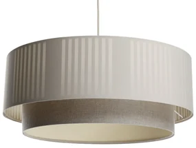 Lampa wisząca DUO LAMI LINE 60x25 kremowa/beżowa BPS KONCEPT