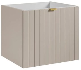 Szafka pod umywalkę HARMO 50 cm kaszmir półmat KROFAM