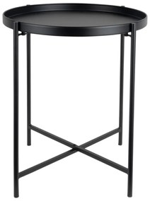 Metalowy okrągły stolik ø 40 cm Meseta – Leitmotiv