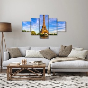 Obraz - Wieża Eiffla (125x70 cm)
