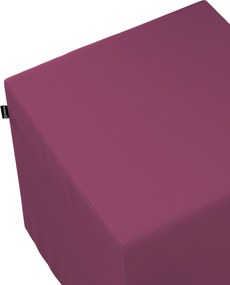 Puf kostka kolor sliwkowy