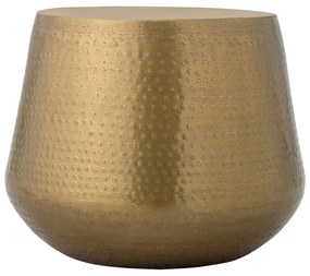 Metalowy okrągły stolik w kolorze złota ø 50 cm Avola – Bloomingville
