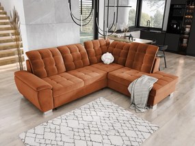 Narożnik LOTTA L wolnostojący Prawostronny tkanina SALVADOR 08 WERSAL