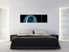 Obraz kropli lodu (170x50 cm)