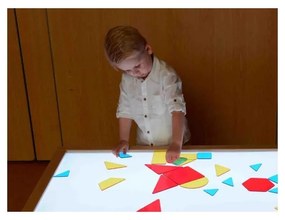 Masterkidz półprzezroczyste kształty geometryczne