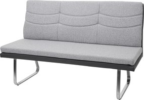 Ławka MCW-G54,  szara ławka 160cm