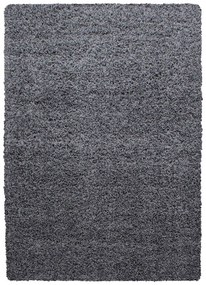 Dywan shaggy jednokolorowy szary 200 cm x 290 cm