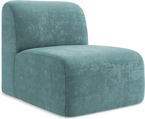 Moduł - z tkaniny szenilowej - jeans - LANI