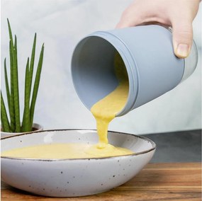 Westmark Dwuczęściowy pojemnik na żywność, 700 ml, niebieski, S