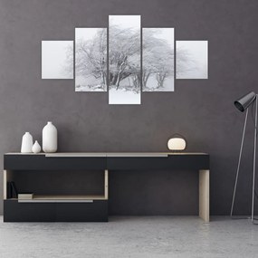 Obraz - Biała zima (125x70 cm)
