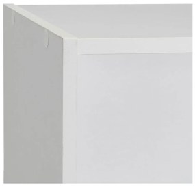 Biały regał 30x106x24 cm Cube – Casa Selección
