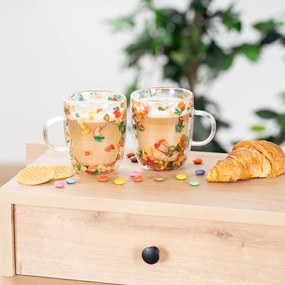 4Home Szklanka termiczna Bloom Hot&Cool 400 ml, 2 szt.