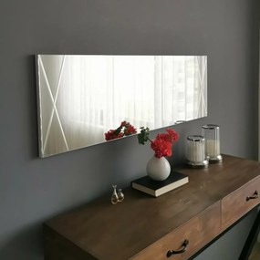 Lustro Silver 35 x 105 cm