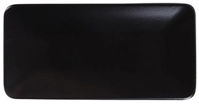 Czarne kamionkowe talerze zestaw 2 szt. – Hermia