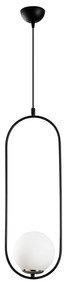 Lampa wisząca Mudoni - MR - 837, czarno-biała