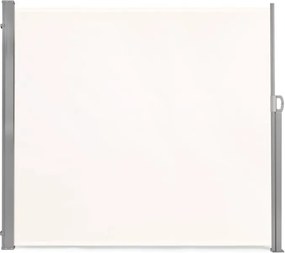 Parawan ogrodowy boczny na taras składany AW-011A, 300x180 cm, beżowy