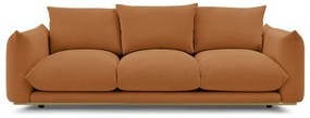 Pomarańczowa sofa 265 cm Ernest – Bobochic Paris